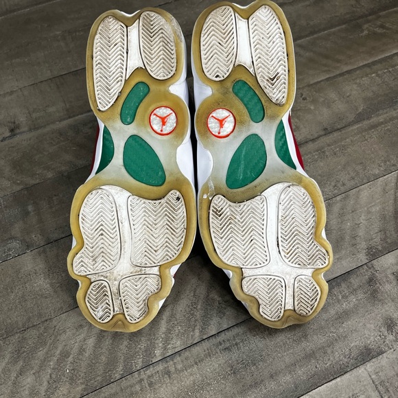 Nike Air Jordan 6 Rings Multicolor Sneakers Sz 13 - Picture 5 of 7